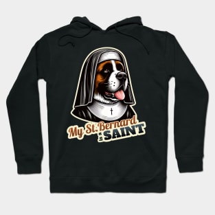 Saint Bernard Nun Hoodie